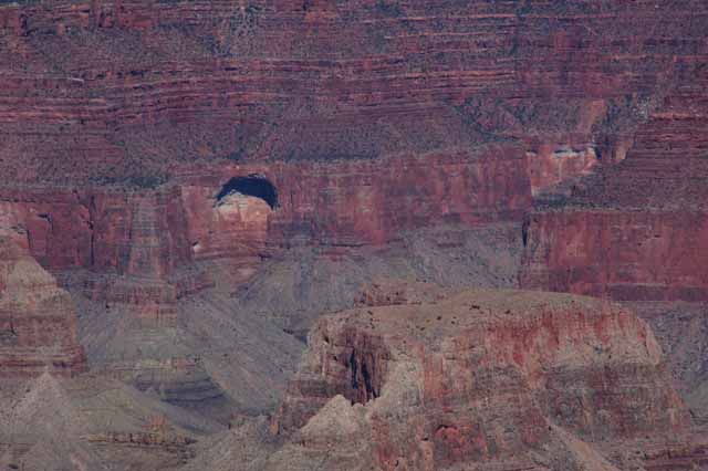 along the south rim walk